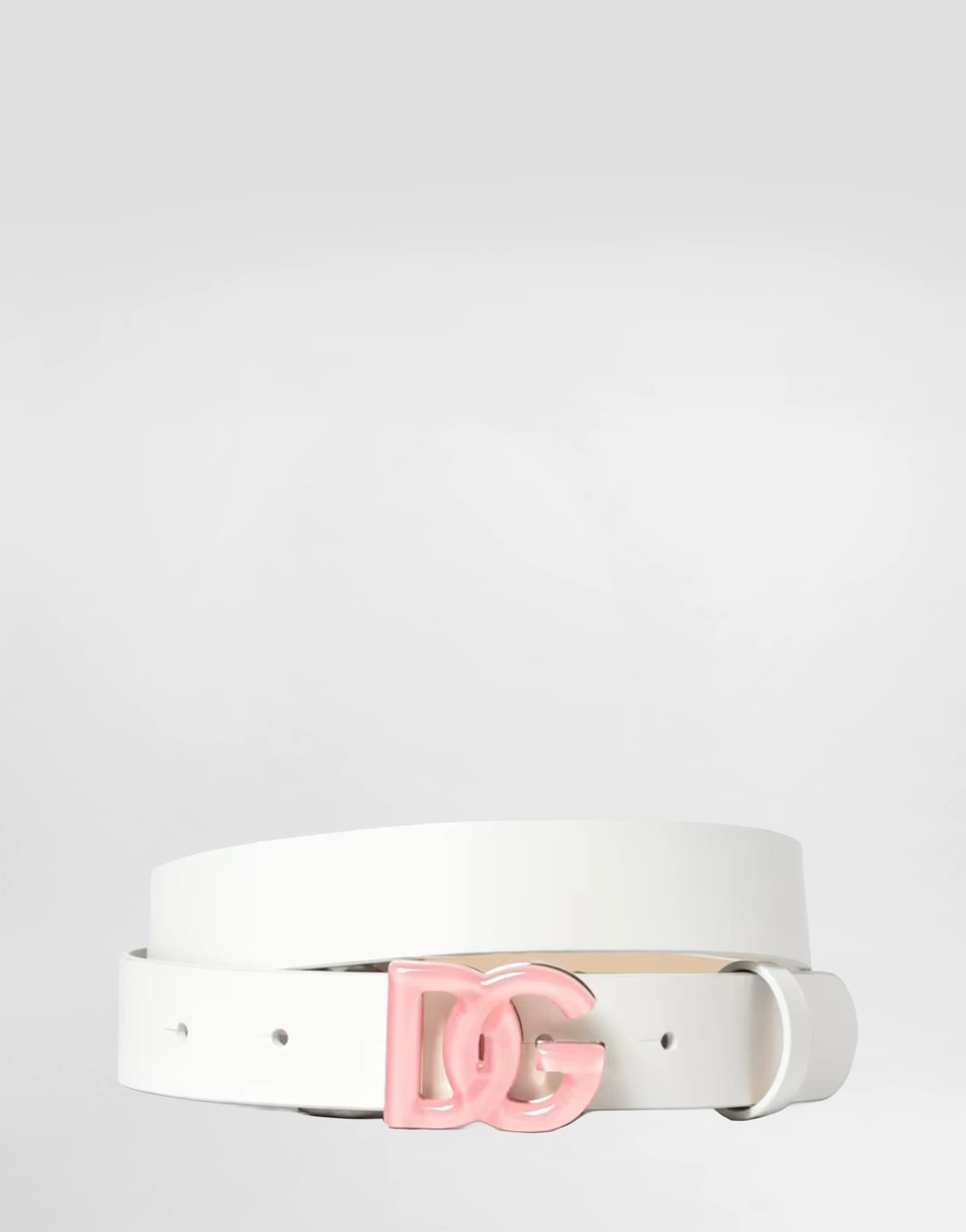 Dolce & Gabbana Kids Patent Leather Logo Belt - 1
