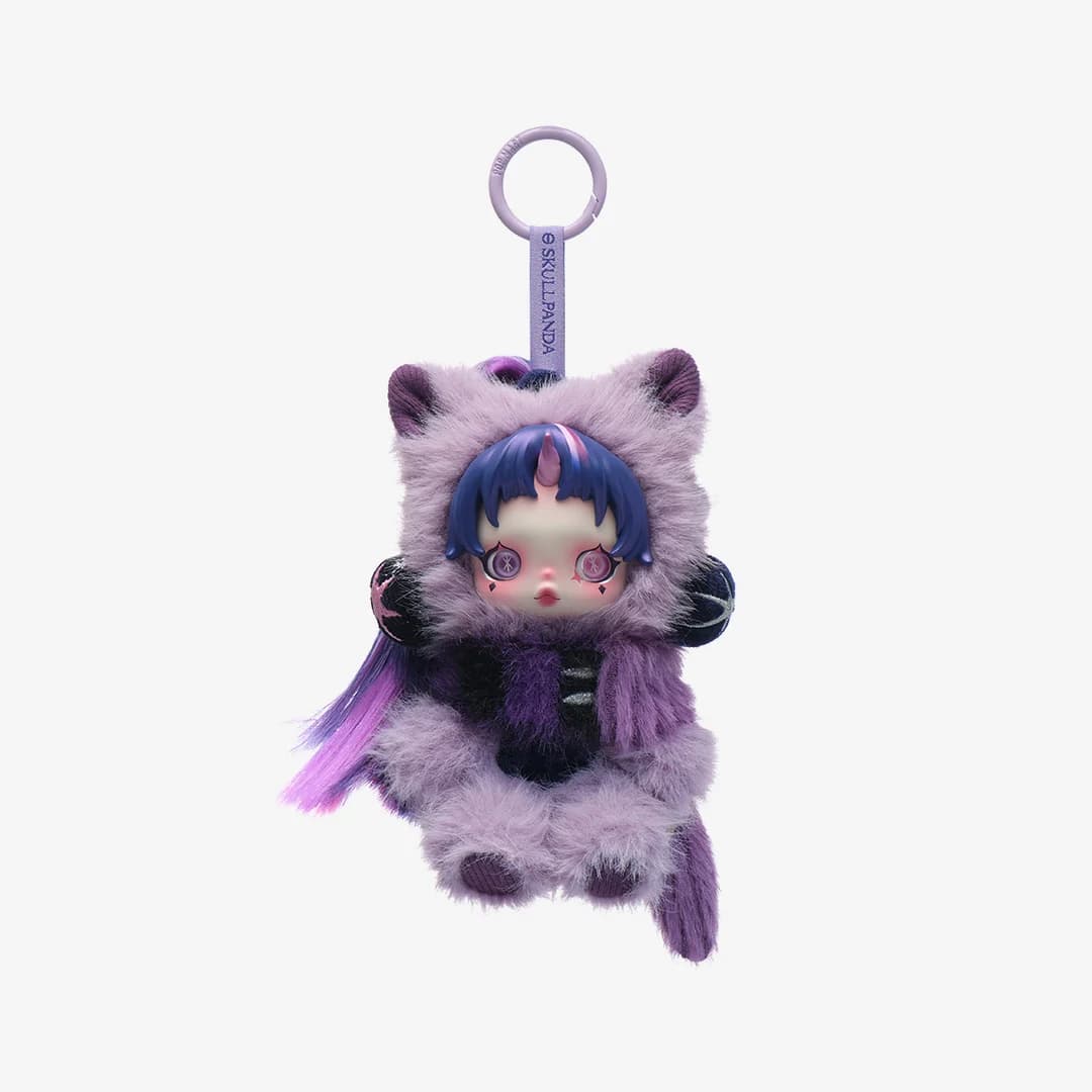 POP MART Skullpanda x My Little Pony Series Plush Doll Pendant – Blind Box Keychain - 1