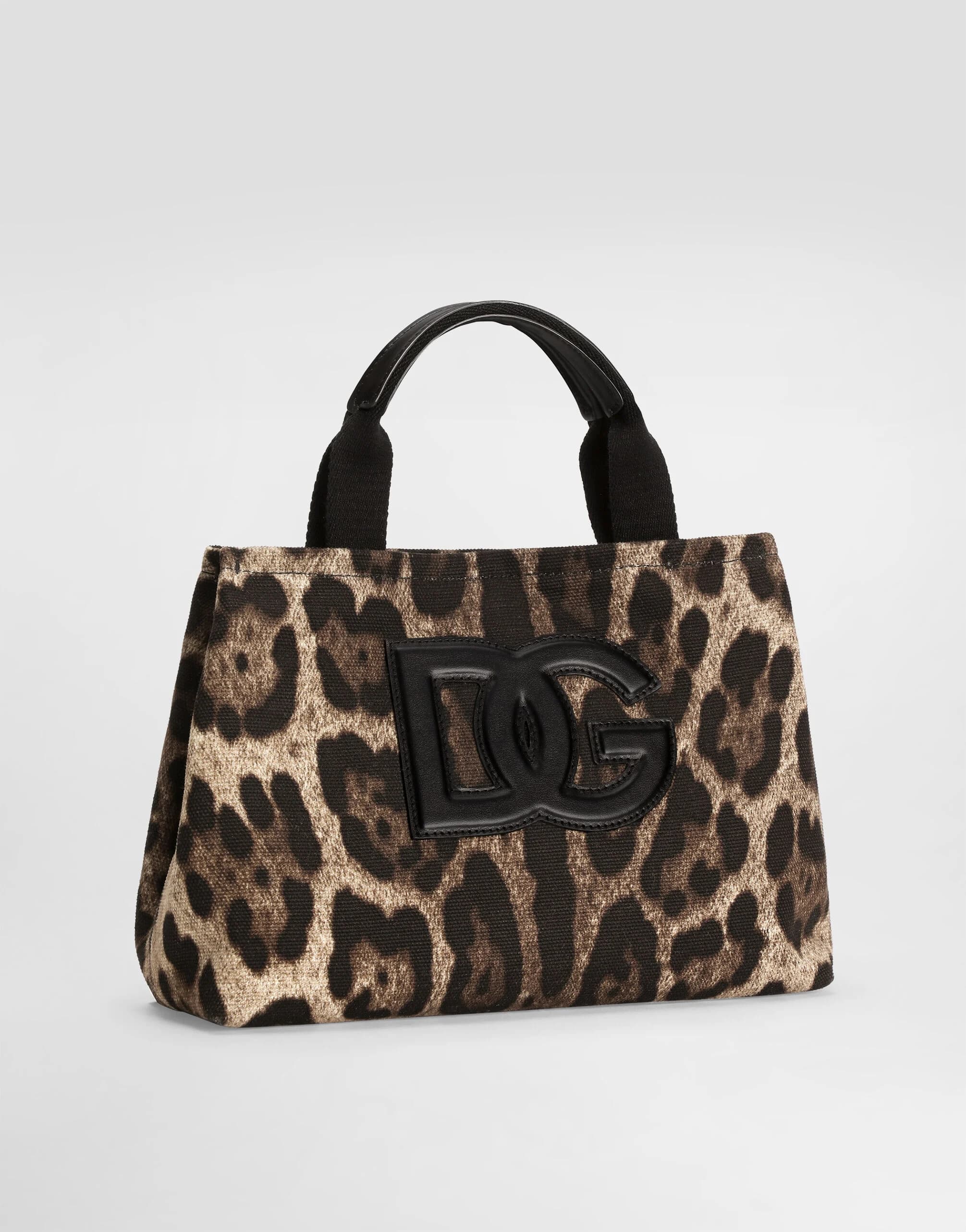 Dolce & Gabbana Kids Leo-Print Canvas Tote Bag - 2