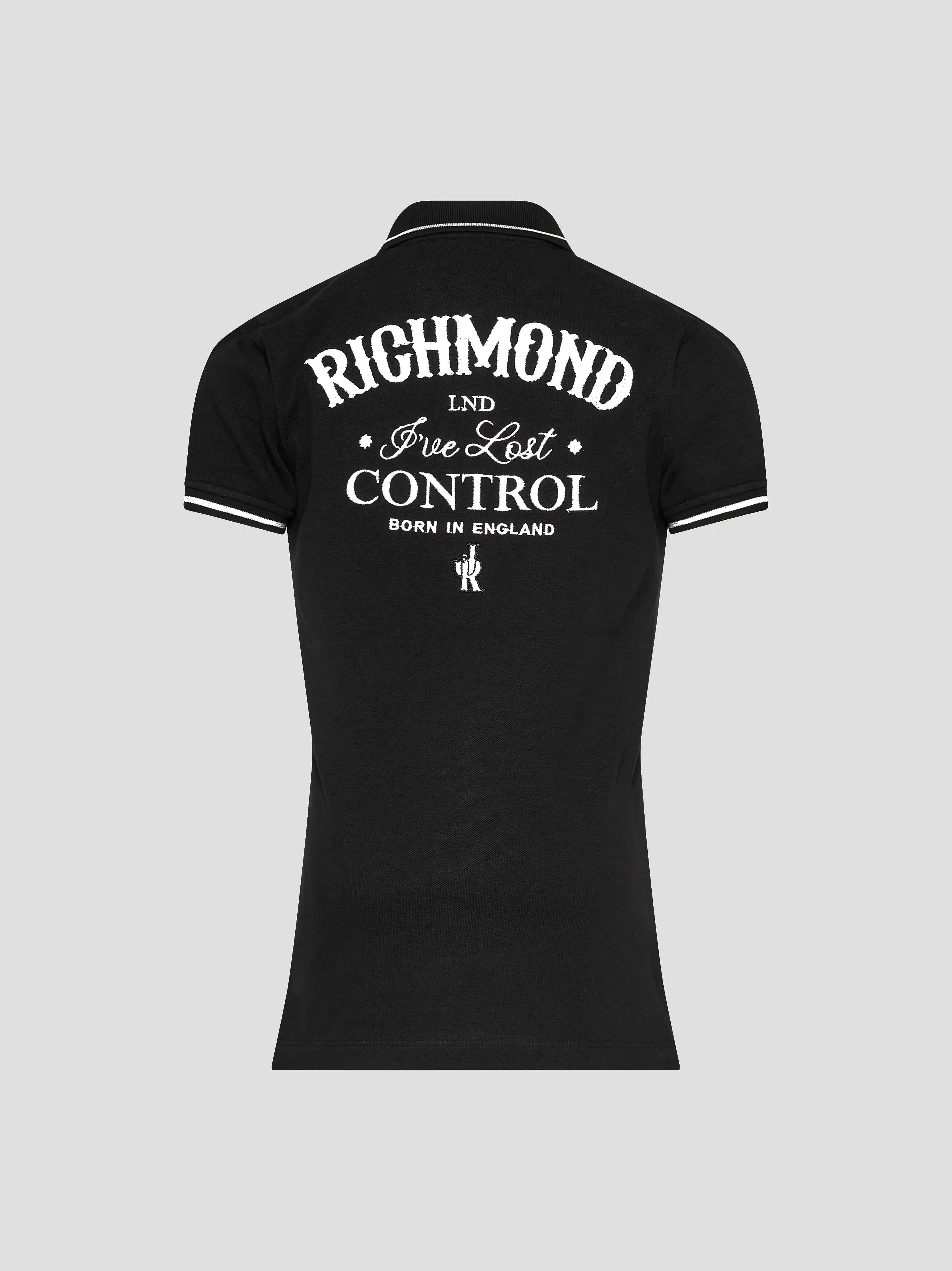John Richmond Junior Short-Sleeve Polo Shirt Kuizo with Logo Embroidery - 2
