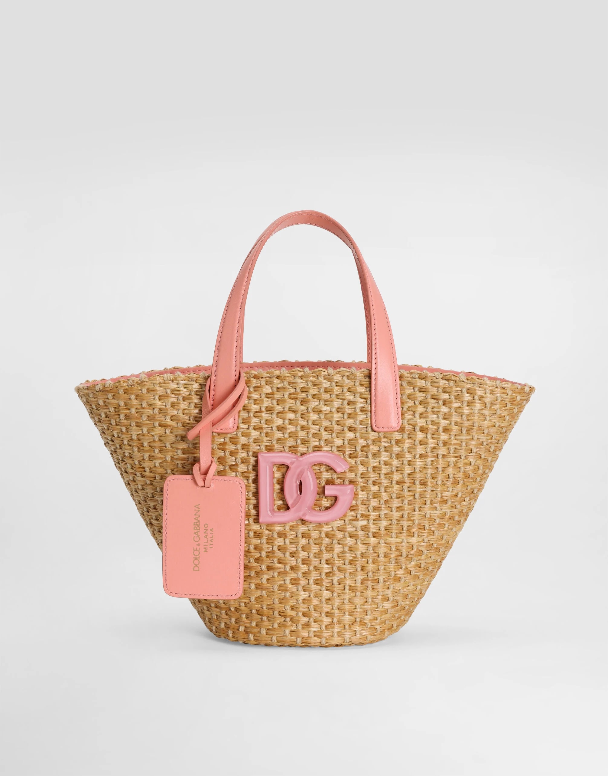 Dolce & Gabbana Kids' Multicoloured Bag with DG Logo in Plexi